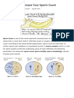 10 Foods That Increase Sperm Count