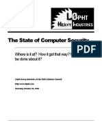 L0pht 1998 - The State of Computer Security 