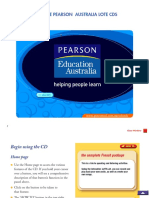 How To Use Pearson Australia Lote Cds