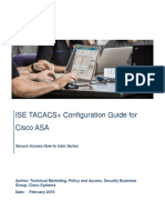 ISE TACACS+ Configuration Guide For Cisco ASA: Secure Access How-To User Series