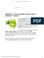 Dendroid - Crea tu propio Troyano para Android - Parte II.pdf