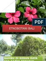 Etnobotani Bali