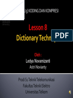 Lesson 8 Dictionary Technique