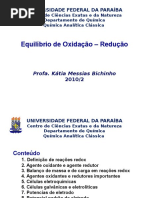 Aula 11 QA Classica KMBredox