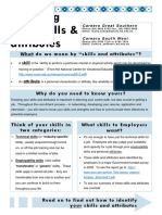 Knowing Your Skills & Attributes: What Do We Mean by "Skills and Attributes"?