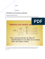 Sistemas Con Neutro Aislado