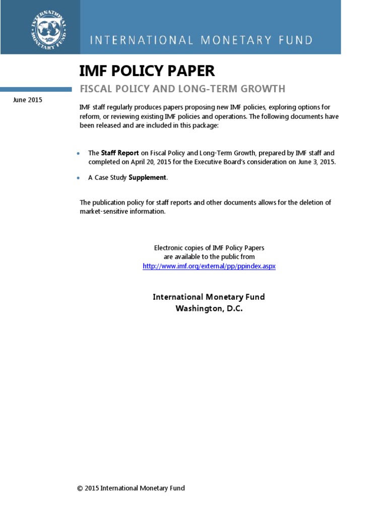 Imf economic review picture