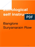 The Astrological Self Instructor - B Suryanarain Rao 1893