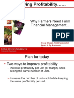Improving Profitability : Why Farmers Need Farm Financial Management