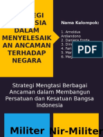 Strategi Indonesia Dalam Menyelesaikan Ancaman Terhadap Negara