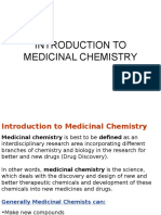 Introduction to Medicinal Chemistry 1