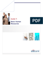 Guide 7:: Basic Human Resources