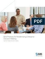 Best Practices For Modernizing Enterprise Decision Making: Conclusions Paper