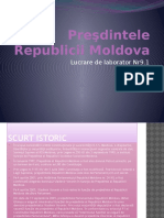 Preşedintele Republicii Moldova