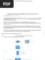 Download Using NginX as a Load-balancer for VMWare Horizon View Security Servers - Blah Cloud by hongnh-1 SN329386912 doc pdf