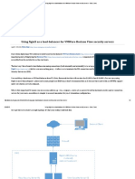 Using NginX As A Load-Balancer For VMWare Horizon View Security Servers - Blah, Cloud