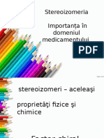 Stereoizomerie in Domeniul Medical