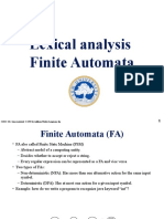 Lexical Analysis Finite Automata: CMSC 331, Some Material © 1998 by Addison Wesley Longman, Inc