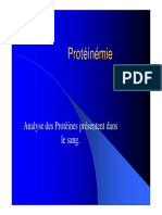 Proteines Seriques 2006-2007
