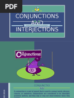 CONJUNCTIONS & INTERJECTIONS (201401058)