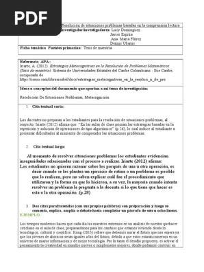 Ejemplo De Fichas Tematicas Creatividad Tecnologia