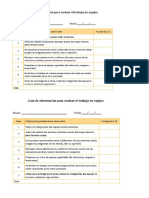 Ficha de Evaluacion de Observacion Campo