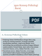 Psikologi Barat Psikologi Islam