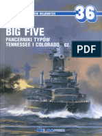 Encyklopedia Okretow Wojennych 36 - Pancerniki Typow Tennessee I Colorado Cz.1 Big Five