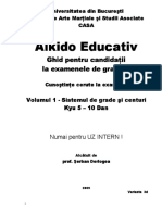 Examen-Aikido-Ghid-5 Kyu-10 Dan PDF