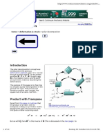 Polar Decomposition: Home Deformation & Strain