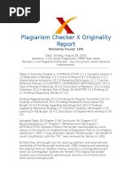 Plagiarism - Report