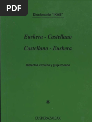 Ikas Iztegia Diccionario Lengua Espanola