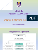 Lecture Notes Chapter 3 CHE620 Project Management