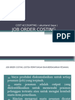 Job Costing. NAMA AMMI RAHMITA NIM 1494041013