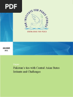 Pak Relations With CARS