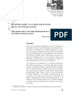 El Seminario y La Metodología de La Investigación - María Isable Núñez