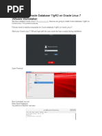 How To Install Oracle Database 11gR2 On Oracle Linux 7 VMware Workstation
