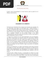 Proibiçoes e Motivos