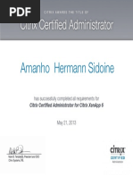 Amanho Hermannsidoine: Has Successfully Com Pleted All Requirem Ents For