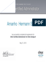 Amanho Hermannsidoine: Has Successfully Com Pleted All Requirem Ents For