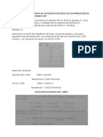 Cálculo de parámetros de secuencia en redes de distribución de media tensión usando ATP