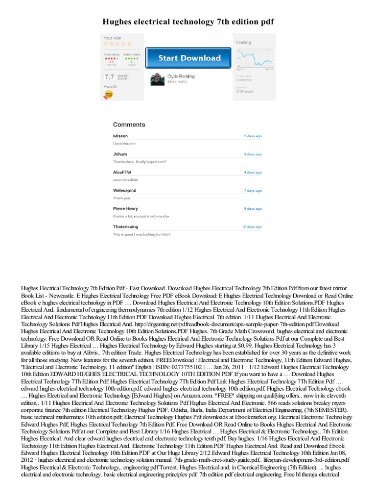 ELECTRICAL ENGINEERING 7TH EDITION PDF intelligence overview