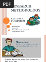 Plagiarism