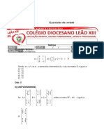 Exercicios Matrizes