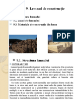 Tema 9.lemnul În Construcţii