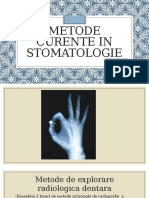 Metode Curente in Stomatologie