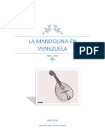 La Mandolina en Venezuela. Orlando Paredes