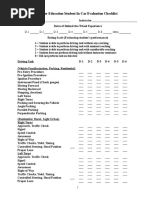 Road Test Score Sheet Template | PDF | Traffic | Van