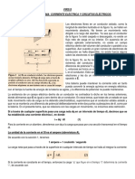 Resumen Corriente Eléctrica y Circuitos Eléctricos