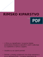 Petra Milković-RIMSKO KIPARSTVO